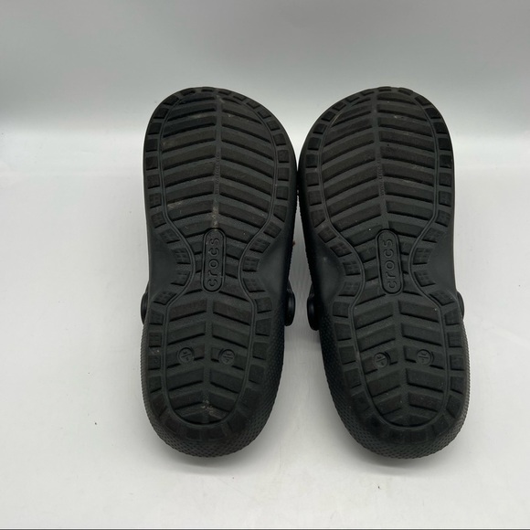 Crocs Classic Lined Clog Black Size 5M 7W - Picture 5 of 6